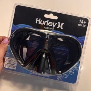 NWT Hurley Aqua Surfer Snorkeling Goggles Age 14+